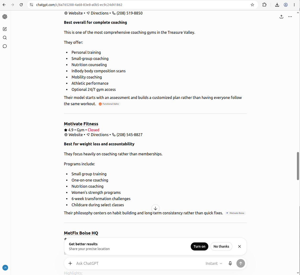 ChatGPT Q2 screenshot 2